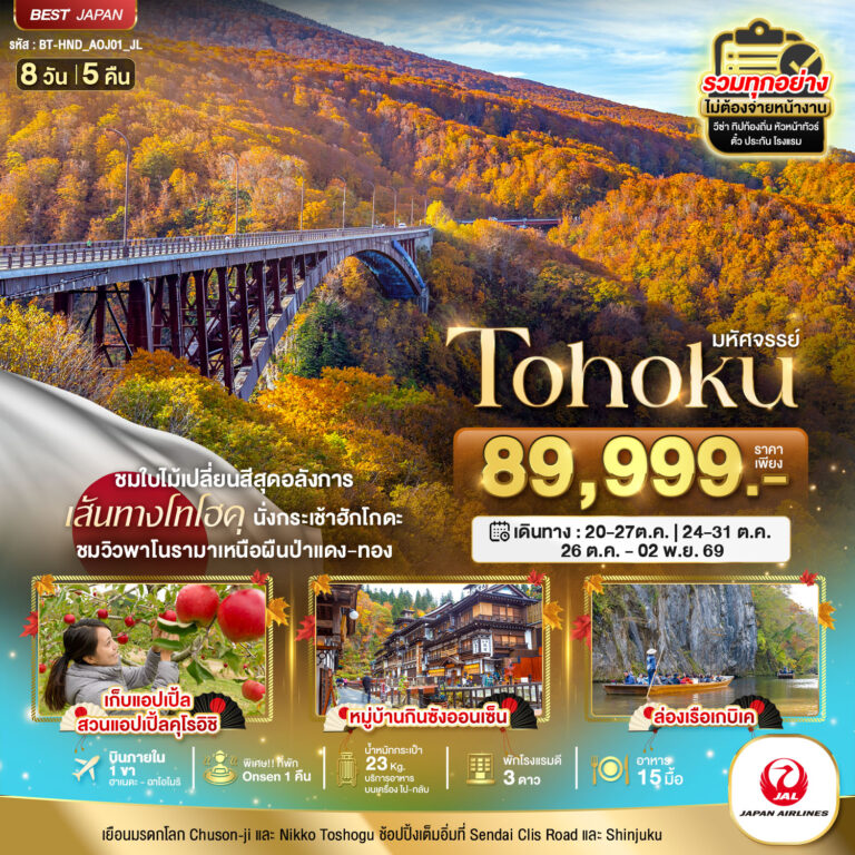 ภาพปก มหัศจรรย์ TOHOKU TOKYO